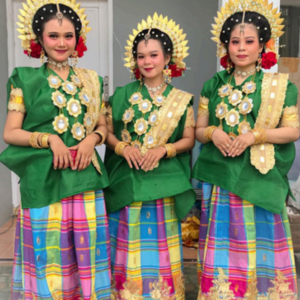 Baju Bodo Hijau Tokko
