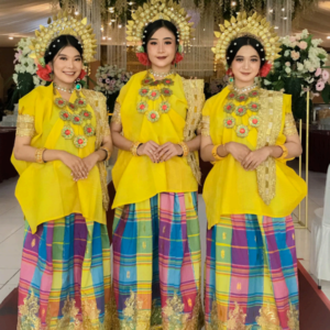 Baju Bodo Kuning Tokko