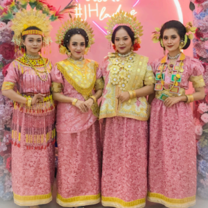 Baju 4 Etnis Pink Salem