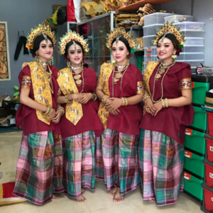 Baju Bodo Tokko Maroon