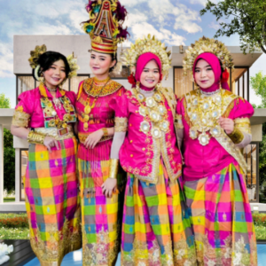 Baju 4 Etnis Pink Fanta